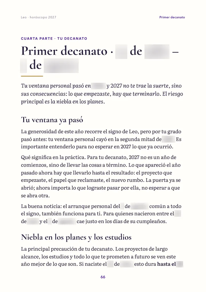 Página del libro: tu decanato (fechas difuminadas)