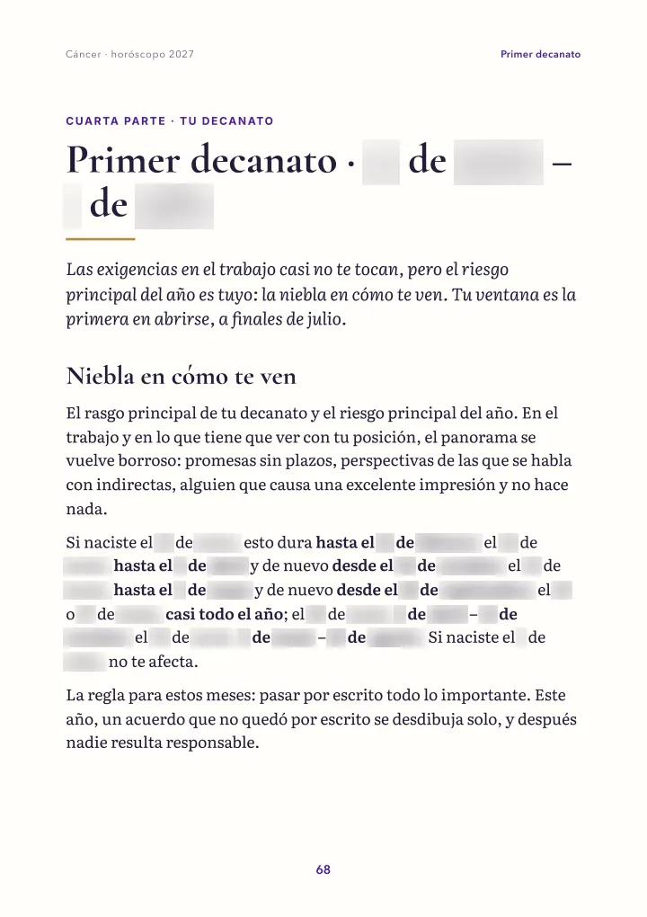Página del libro: tu decanato (fechas difuminadas)
